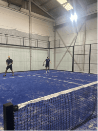 Me playing padel